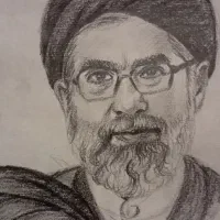 طراحی چهره رهبر عزیز