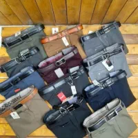 شلوار پارچه ای جگوار در14 رنگ،دوطرف کش