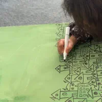 آموزش نقاشی با فوق‌لیسانس هنر و لیسانس گرافیک