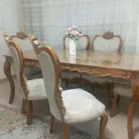 مبل استیل چوب راش ۹ نفره با غذا خوری ۶ نفره|مبلمان خانگی و میز عسلی|تهران, مجیدآباد|دیوار