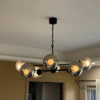 لوستر مولکولی|لوستر و چراغ آویز|گرگان, |دیوار