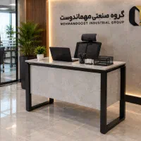 میز اداری مدیریتی رسپشن کانتر گروه صنعتی مهماندوست