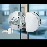 ماکت قفل درب شیشه ای