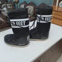 moon boot برفی + کتونی اسنیکرز  BUTIGO  + بند ساعت