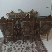 میز غذاخوری ۶ نفره|میز و صندلی غذاخوری|ورامین, ورامین|دیوار
