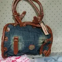 کیف جین اسپرت وارداتی مختص خاص پسندان و کیف چرمی|کیف، کفش، کمربند|پرند, فاز ۱|دیوار