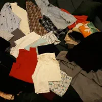 مانتوشومیزسویشرت بلوزشال نخی پشمی شلوار منزلی