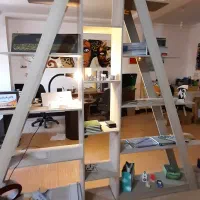 شلف و قفسه چوبی