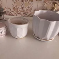 سه عدد گلدان سالم