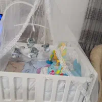 گهواره کودک در حد نو|تخت و صندلی بچه|شهریار, شهرک مصطفی خمینی|دیوار