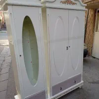 تخت و کمد سرویس کلا چوب
