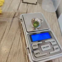 انگشتر زبرجد فاخر و اصل به شرط