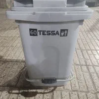 سطل پدالی 60 لیتری در حد نو