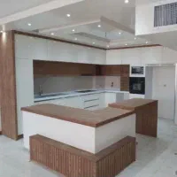 کابینت آماده MDF هایگلاس/ممبران/YTY258