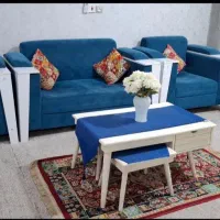 مبل هفت نفره با گل میز آن|مبلمان خانگی و میز عسلی|عسلویه, |دیوار