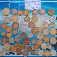 ۱۰۰۰ عدد سکه خارجی|کلکسیون سکه، تمبر، اسکناس|تهران, آرژانتین|دیوار
