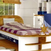 تخت ترک طرح کشتی بسیار زیبا و تمیز