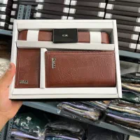 ست کیف و کمربند و جاکارتی مردانه