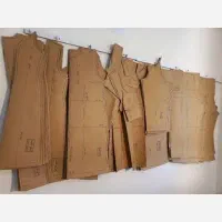 الگوی شلوار و کت و پیراهن مردانه