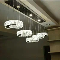 آویز جزیره ای بالای میز ناهارخوری|لوستر و چراغ آویز|اصفهان, باغ زرشک|دیوار