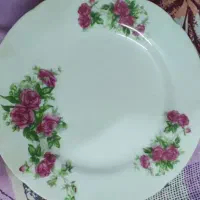 چینی گل قرمز|ظروف سرو و پذیرایی|اصفهان, شمس آباد|دیوار