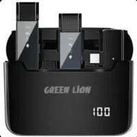 میکروفون یقه‌ای بی‌سیم لایتنینگ گرین GREEN 2 IN1