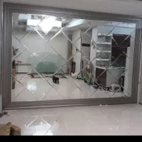 شیشه بری آینه کاری اینه