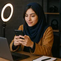 ادیتور ریلز با موبایل غیرحضوری