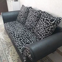 مبل پنج نفره به همراه میز ودو عسلی|مبلمان خانگی و میز عسلی|نهاوند, |دیوار