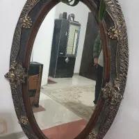 آینه چوبی بزرگ