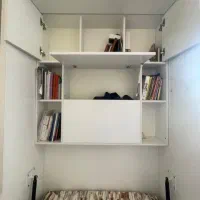تختخواب تک نفره کمجا تاشو مدل پیانو محصول مدرن تخت|تخت و سرویس خواب|تهران, ابوذر|دیوار