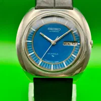 ساعت Seiko 5 قدیمی اتومات آبی