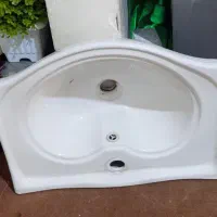 روشویی کابینتی  نردبان المینیومی غلاب دار سایبان