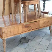 جلومبلی ۴ تیکه وکیوم|مبلمان خانگی و میز عسلی|رشت, کوی حسینی|دیوار