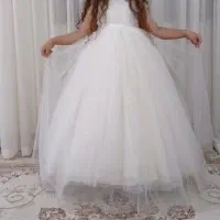 لباس عروس بچه گانه در حد نو