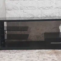 میز تلویزیون شیشه ای ضد خش درحد