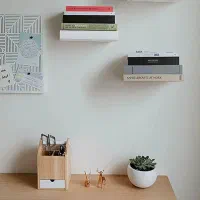کتابخانه مخفی|کتابخانه، شلف، قفسه‌های دیواری|تهران, بهداشت|دیوار