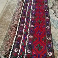 کناره  دستباف همراه با صدف های دریایی