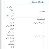 فروش حواله خودروی سمند سورن پلاس