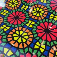 شیشه مات کن رنگی