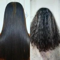 کراتین بوتاکس پروتئین  تراپی و رنگ و لایت