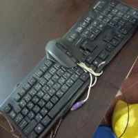 کیبورد و موس و رم۱۶گیگ و چراغ جلو