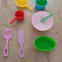 وسایل آشپزی قابلمه جارو میز و صندلی قاشق چنگال|اسباب‌بازی بچه|تهران, زرکش|دیوار