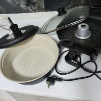 دو عدد تابه برقی باهم 5500