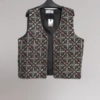 جلیقه‌ (سخمه) سوزن دوزی و پولک دوزی فقط ۶۰۰ هزار