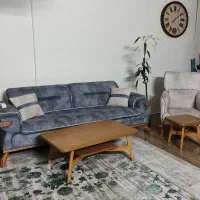 مبل ۸ نفره سالم و شیک|مبلمان خانگی و میز عسلی|مشهد, سجاد شهر|دیوار
