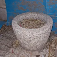 هاون سنگی قجری