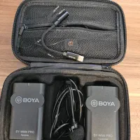 میکروفن بی‌سیم یقه‌ای بویا boya wm4 pro|لوازم جانبی موبایل و تبلت|تهران, دکتر هوشیار|دیوار