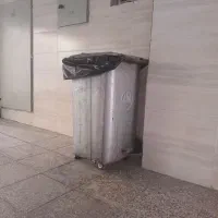 سطل زباله گالوانیزه ۲۴۰ لیتر