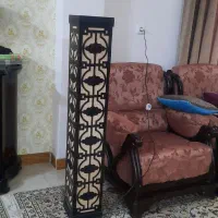 آباژور ایستاده چوبی